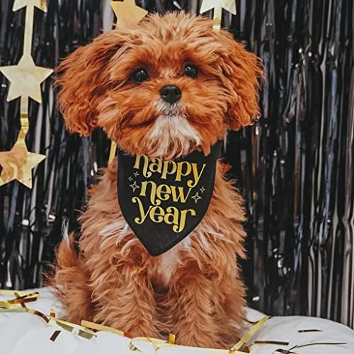שנה טובה ניצוץ כלב בנדנה שנה טובה 2023