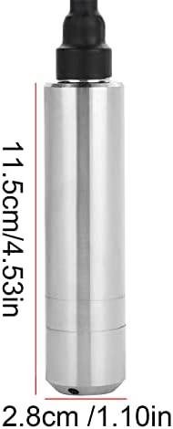 חיישן מפלס נוזל מסוג ד. ק. 24 וולט 4-20 מיליאמפר לאיתור טווח 0-5 מטר כבל 6 מטר