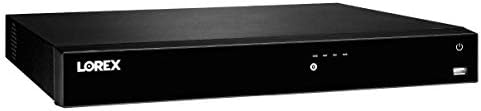 Lorex N861D63B 16 ערוץ 4K Ultra HD IP 3TB מקליט וידאו ברשת עם איתור תנועה חכמה ושליטה קולית, שחור