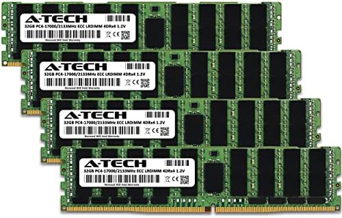 A-Tech 128GB ערכת זיכרון זיכרון זיכרון עבור Supermicro SSG-2029P-E1CR24H-DDR4 2133MHz PC4-17000 ECC
