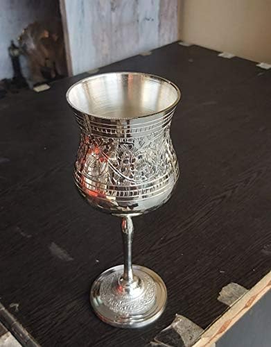 יין זכוכית גביע ייחודי יין גביע פרימיום איכות בעבודת יד כוס זכוכית מושלם יין מתנה נהדר עבור מוסקבה פרדות טהור
