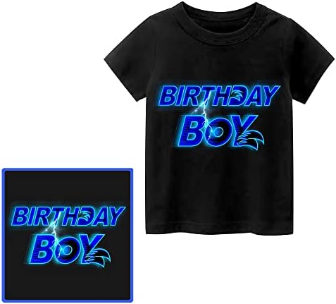 טוטו וסיאן אולטרה רך יום הולדת ילד קצר שרוול חולצה, מתנות עבור בני מסיבת יום הולדת