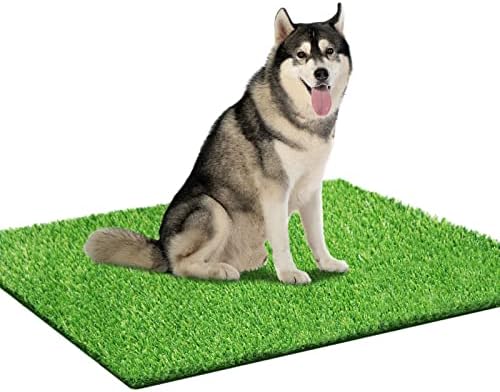 כביש כוכבים-טים 51.3 על 31.5 אינץ ' שטיח דשא מלאכותי לכלבים דשא דשא מזויף כרית פיפי לכלבים להשתין על אימון