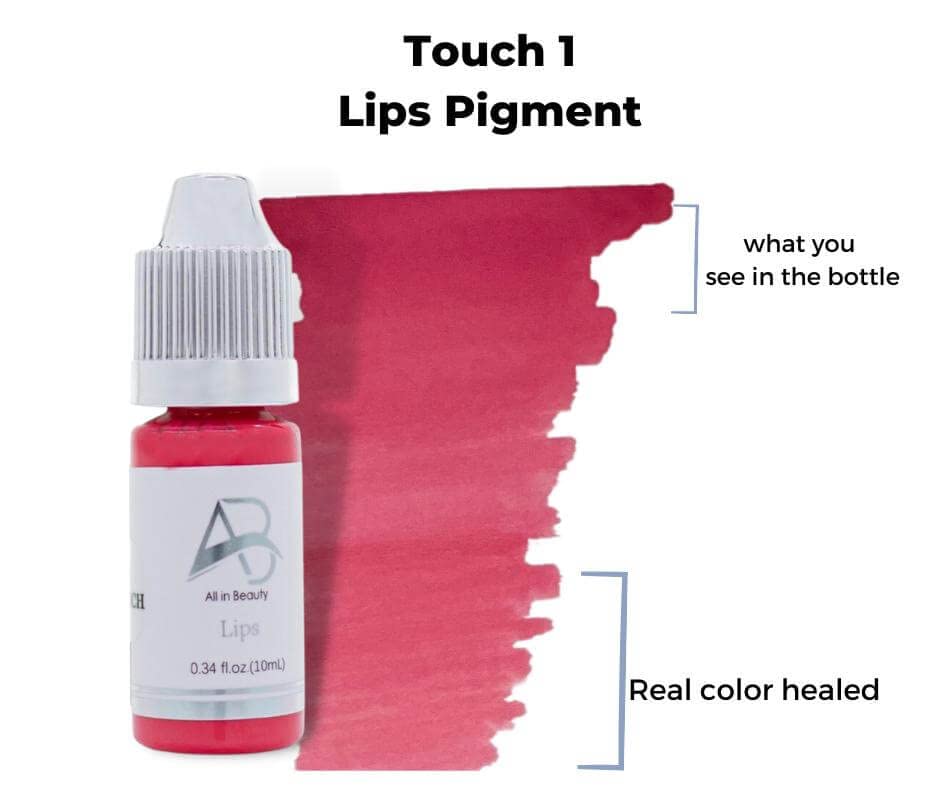 הכל ביופי פיגמנט שפתיים מקצועי לשפתיים איפור קבוע, קעקוע שפתיים ופיגמנטים מסמיקים לשפתיים לצבע שפתיים