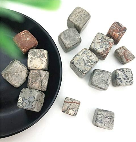 Shitou2231 100 גרם טבעי אבן פיקאסו קוורץ קוביית גביש סלעים אבני ריפוי מלוטש אבנים טבעיות ומינרלים