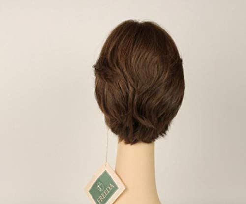 פרידה אירופאי שיער טבעי פאה-דורותי חום עם אדמדם מדגיש עור למעלה גודל מ
