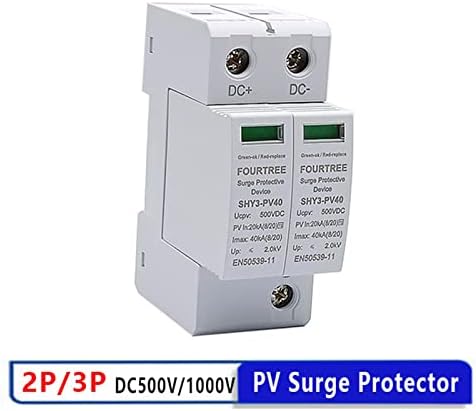 VEVEL PV Surge Surge Protector 2P 500VDC 3P 1000VDC ARRESTER DEVICE SPD SPD מתג בית סולארי מערכת Combiner