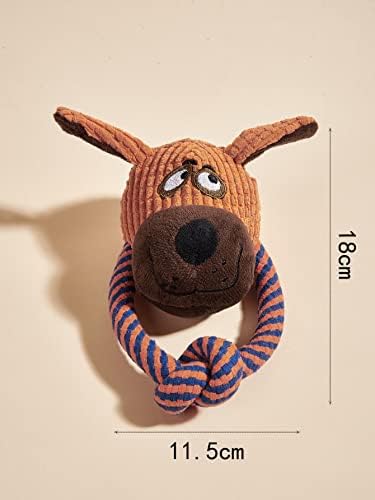 כלב Qwinee צעצועים חורקים כלבים צעצועים כלבים משיכה של צעצועי מלחמה בלתי ניתנים להריסה צעצוע