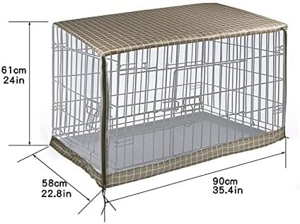 Rayuwen ארגז כלבים יתוש נטו שקוף אטום גשם כלוב כלוב כלוב כלוב