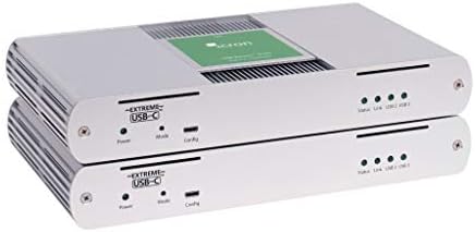 ICRON ICR-3104 Raven USB 3-2-1 4-Port USB 3.1 מעל מערכת מאריך CAT6-7