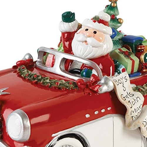 אוסף שמח ומואר, סנטה במכונית 'הנה מגיע צלמית מוזיקלית של סנטה קלאוס