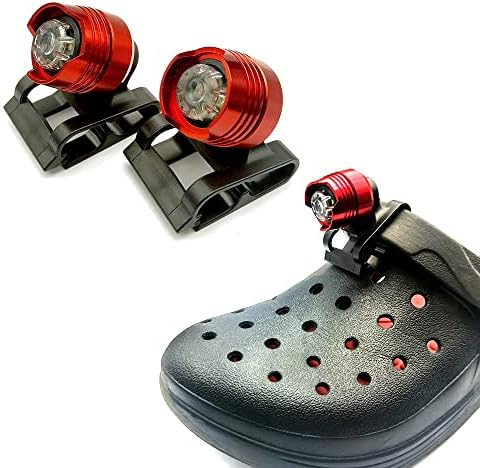 פנסי קרוק מקדימים לנעליים אורות קרוקס אורות קליפים על פנסי הקישוט הרב-תכליתיים עבור אביזרי Crocs
