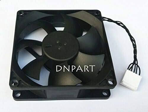 DNPART תואם ל- FOXCONN PVA080G12Q 8CM 80 * 80 * 25 ממ 12V 0.65A 4PIN/5 PIN מאוורר קירור
