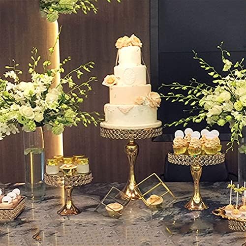 עוגת דוכן הקאפקייקס עומד זהב אירופאי רב שכבתי עוגת דוכן חתונה יצירתי קינוח מסגרת עיצוב הבית קישוט עוגת דוכן