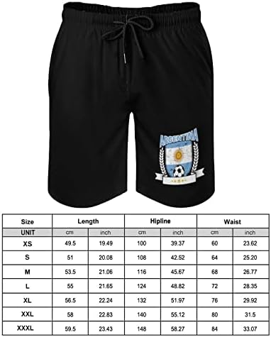 ארגנטינה כדורגל כדורגל גברים של בגד ים מהיר יבש בגד ים מכנסיים קצרים מצחיק חוף לוח מכנסיים קצרים