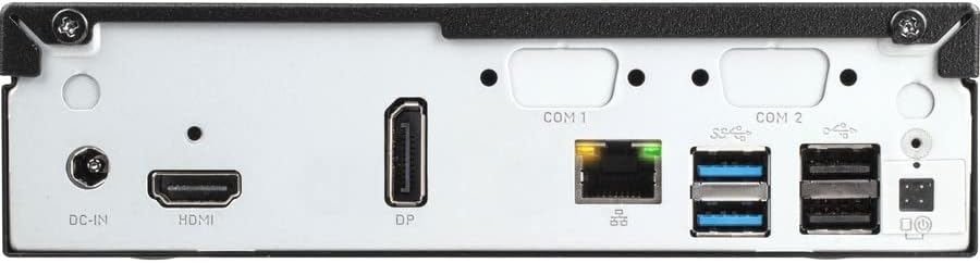 אינטל שאטל אקס-פי-סי סלים די-610 מערכת עצם-מחשב דק-שקע-1700-1 תמיכה במעבד, שחור
