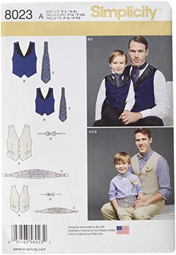 פשטות יצירתי דפוסים אבנט אסקוט בנים וגברים של אפוד ועניבת פרפר