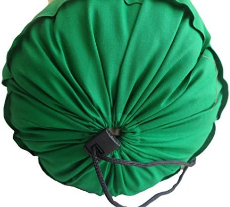 כרית זעפרן כרית ציפית מיטה דקורטיבית גלגל צוואר עגול כרית כרית ירוקה כותנה 6 אינץ 'קוטר x 36
