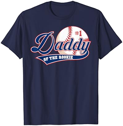 גברים אבא של טירון של שנה 1 יום הולדת בייסבול נושא התאמת חולצה