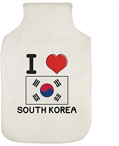 Azeeda 'אני אוהב את דרום קוריאה' כיסוי בקבוק מים חמים
