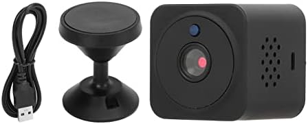 מצלמת Qiilu Voice Intercom מצלמת, 1080p HD אינפרא אדום ראיית לילה מיני מצלמה מרחוק Wifi Wifi מצלמה דו דרך