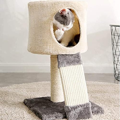 Haieshop Cat Tree מגדל עץ חתול עץ דירה מגרד פוסטים לחתול לוח גירוד חתול צעצוע חתול קפיצה פלטפורמה פלנל חתול