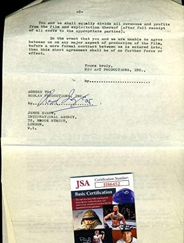 רוד טיילור חתם על חוזה צ ' וקה משנת 1965
