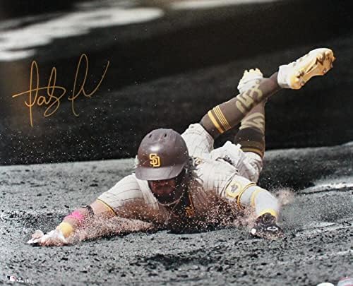 פרננדו טטיס ג'וניור חתימה SD Padres 16x20 HM Spotlight Slide Photo -JSA*זהב - תמונות MLB עם חתימה