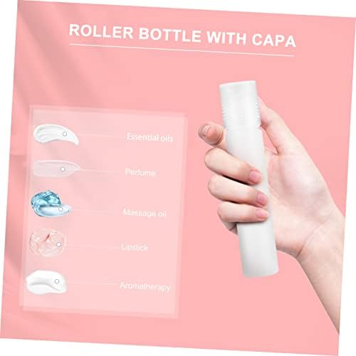 מרפא 10 יחידות אריזת אריזה רול-און-על בושם בושם לנשים לבקבוק רולר שמן אתרי גליל פלסטיק על בקבוקים שפתיים