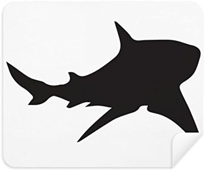 אוקיינוס שחור כריש ביולוגיה דגי ניקוי בד מסך מנקה 2 יחידות זמש בד