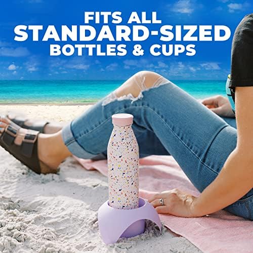 דז ' ארו-מחזיק כוסות חוף, תחתיות חוף להחזקת טלפונים, שתייה ועוד, אביזרי חופשת חוף עמידים, מתנות