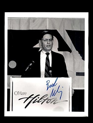 Bud Selig PSA DNA חתום 8x10 מקורי משנת 1993 תצלום חתימה - תמונות MLB עם חתימה
