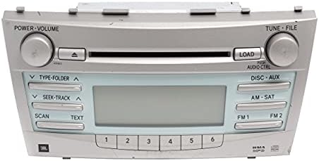 1 מפעל רדיו AM FM מקלט רדיו עם דיסק יחיד CD/MP3/WMA תואם לשנת 2007-2009 טויוטה קאמרי 86120-06190