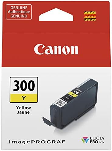 CANON PFI-300 LUCIA PRO INK, צהוב, תואם ל- ImagePrograf Pro-300 מדפסת & Canon PFI-300 Lucia