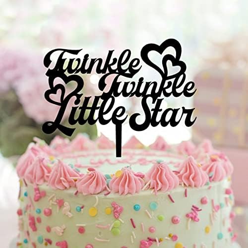 עץ חום מקלחת תינוקות ראשונה ראשונה עוגת יום הולדת לתינוק טופרים נצנוץ נצנוץ כוכב קטן 1 מסיבת יום