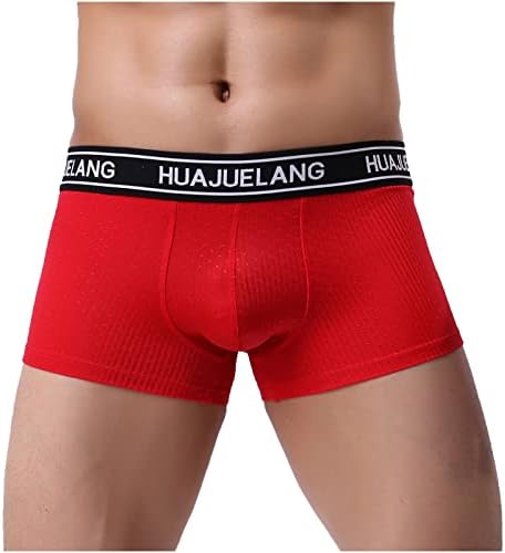 CJHDym Boxer Boxer תקצירים גבר אופנה דקה בכושר תחתונים אלסטיים תחתונים תחתונים של תחתוני בנים סקסיים תחתוני