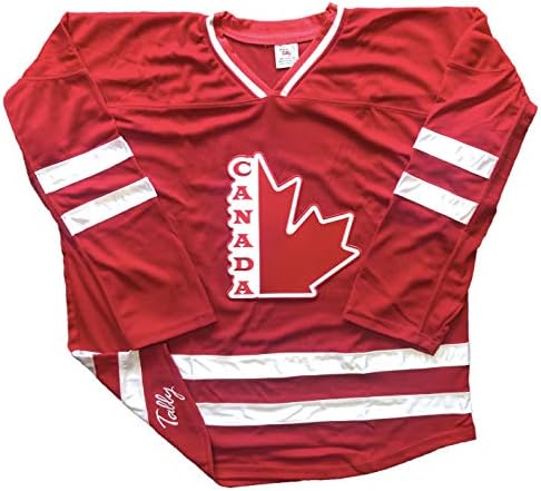 צוות גופיות הוקי קנדה - אנו מוכנים להתאים אישית עם שמך ומספרך