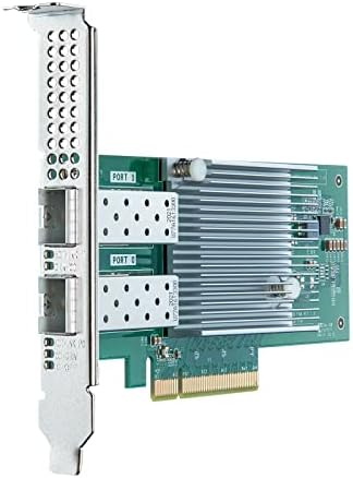 10GB SFP+ PCI-E כרטיס רשת NIC, השווה לאינטל X710-DA2, עם שבב אינטל XL710-BM2, יציאת SFP+ כפולה,