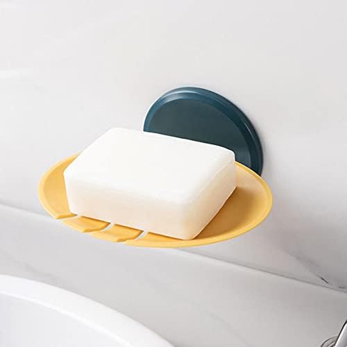 צלחת סבון למקלחת מים מפלסטיק מחזיק סבון סבון למטבח ומקלחת אמבטיה מחזיק סבון קל לניקוי למשטחי כיור מטבח