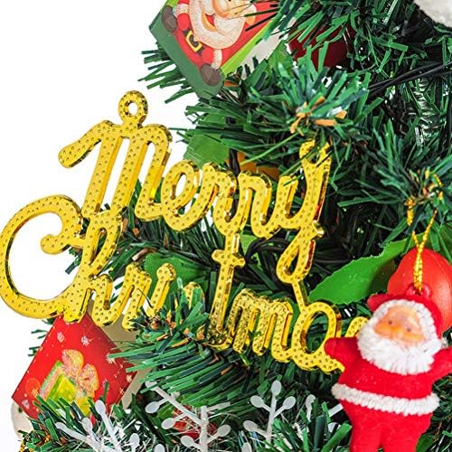 עץ חג המולד של Abaodam סט אבזרי עץ חג המולד קטנים אבזרי קישוט למסיבות