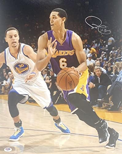 ג'ורדן קלארקסון חתם על 16x20 צילום PSA Y95677 לייקרס - תמונות NBA עם חתימה