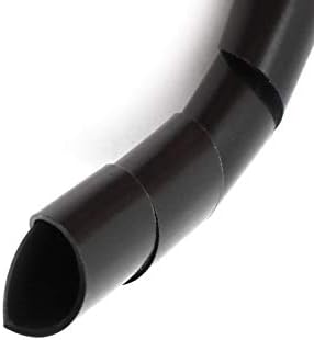 AEXIT 14 ממ חיווט שחור וחיבור גלישת ספירלה צינור שרוולים