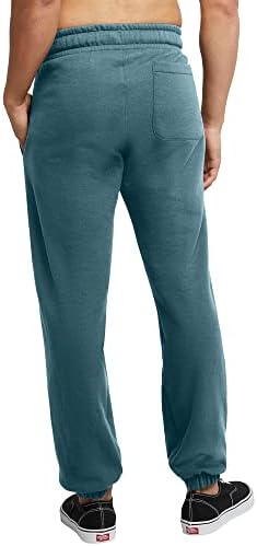 מכנסי טרנינג רצים לגברים מקוריים של היינס, רצים צמר במשקל כבד עם כיסים, 30 תפר