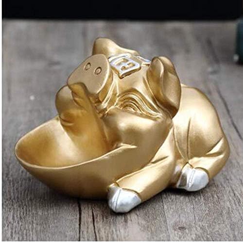 שיסיאן y-lkun יצירתי מזל זהב פסלי אשריי פסלי אחסון קופסא מופשט בעלי חיים מופשטים שרף פסלון יצירות