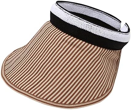 כובעי קש של קרם הגנה קיץ לנשים כובע שמש מזדמן כובע רחב שוליים כובע חופשה חיצונית נסיעות UV UPF כובעי