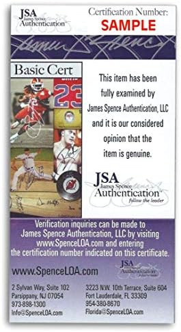 קולין פאוול חתם על חתימה של מגזין החדשות האמריקני כללי JSA II24355