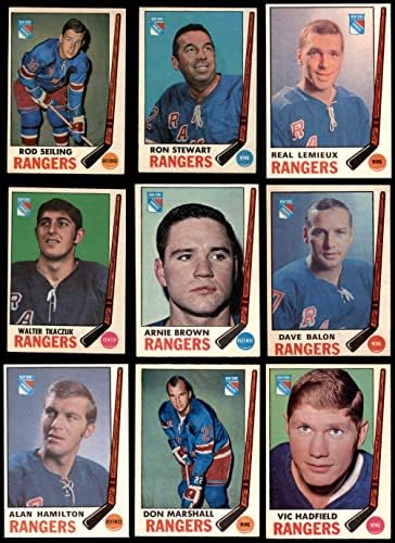 1969-70 O-Pee-Chee New York Rangers Team Set New York Rangers-Hockey Ex Rangers-Hockey