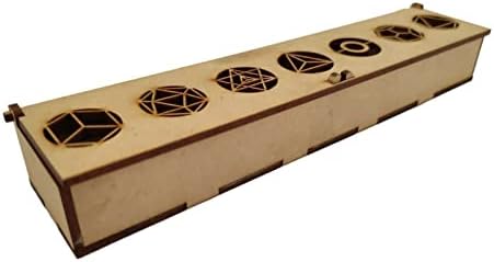 Sharvgun Seven Chakra Set Set Box, ערכת רייקי מתנה 7x1.5 גיאומטריה קופסה מפחידה בלבד