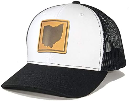 מולדת טיז גברים של אוהיו עור תיקון נהג משאית כובע