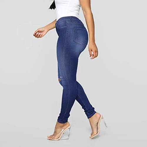 ג'ינס רגל רחבה של Lariau לנשים כפתור רזה רוכסן רוכסן התלקחויות חור מזדמן y2k מכנסי מכנסי מכנסיים